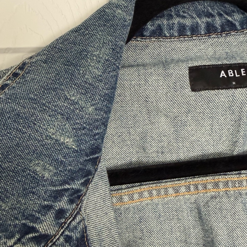 Able Classic Blue Jean Jacket - image 6